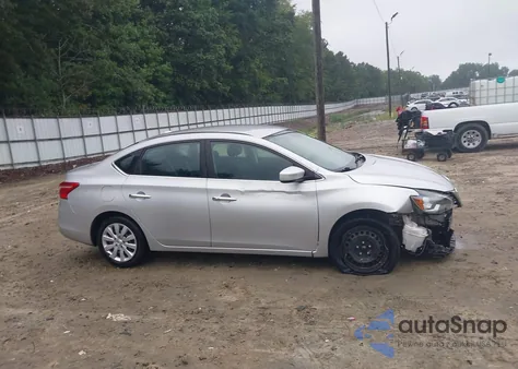2016 Nissan Sentra Fe+ S/S/Sl/Sr/Sv z USA, uszkodzony, nr VIN 3N1AB7AP5GL656620